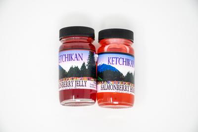 2 Pack Salmonberry Jelly/honey