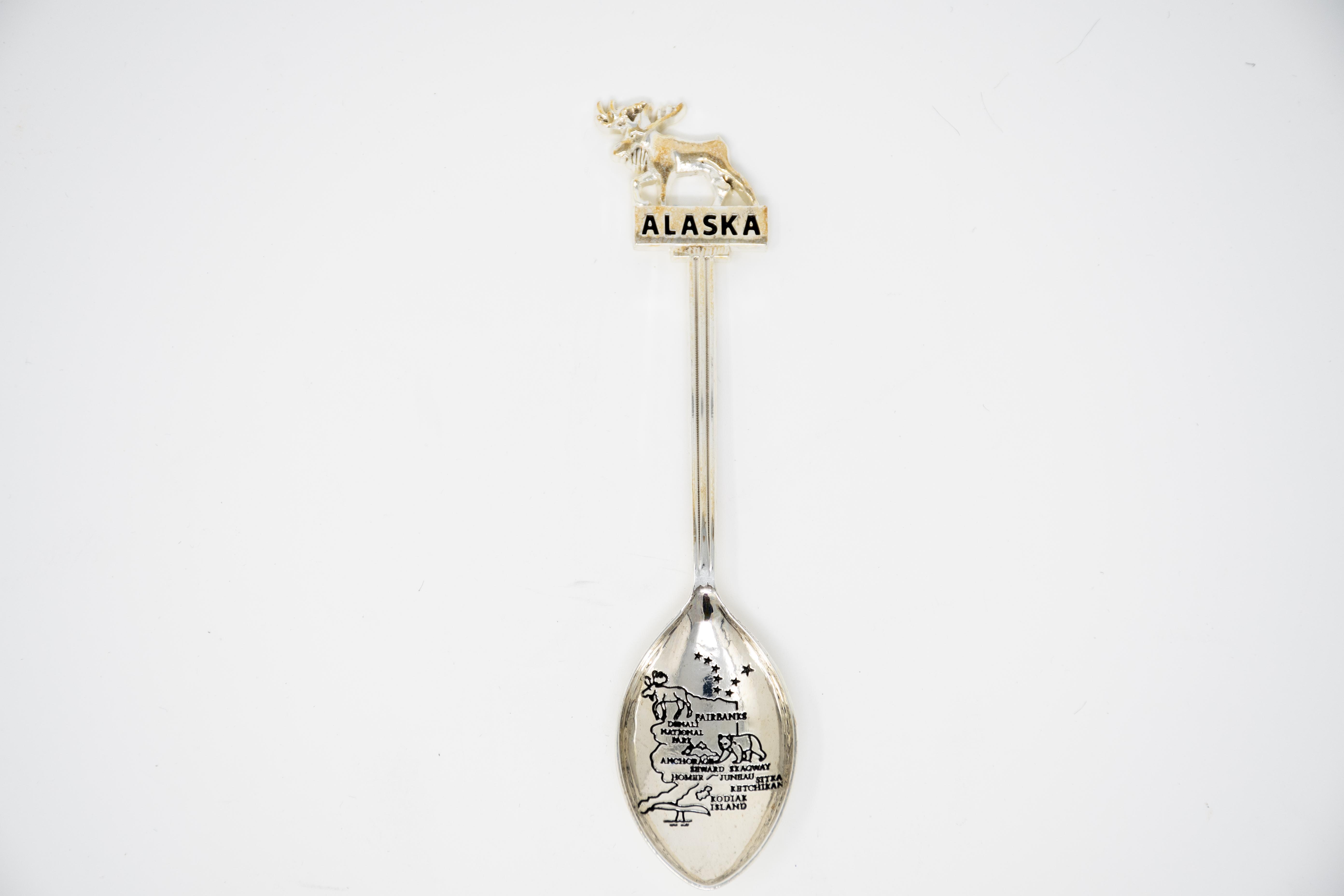  Spoon - 3d Moose W/Alaska
