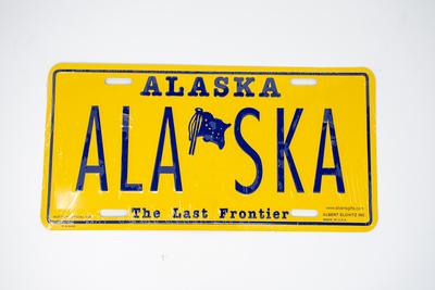 Ak License Plate