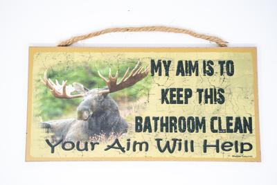 Moose - Keep Bathroom Clean