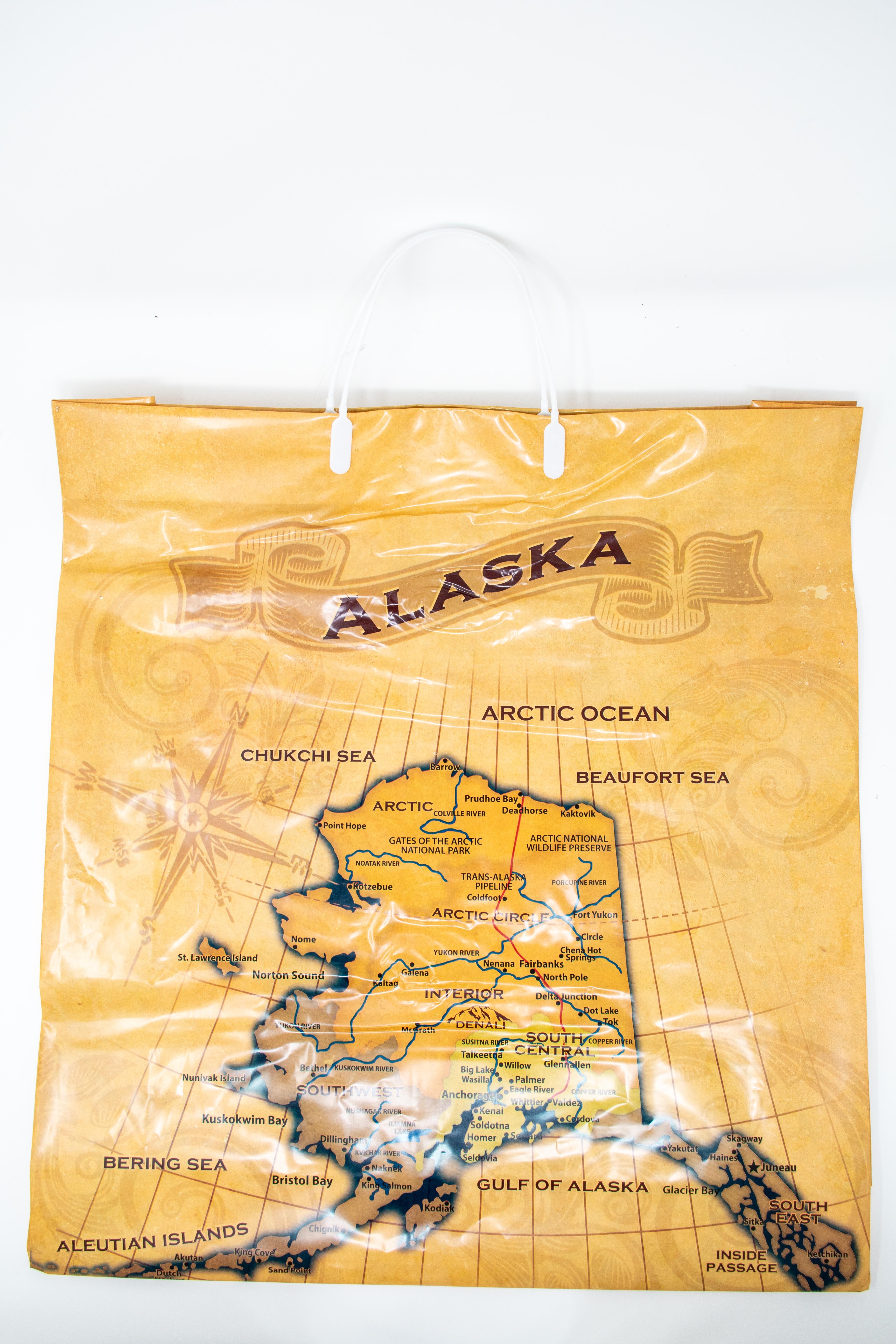 Plastic Handle Bag Ak Map