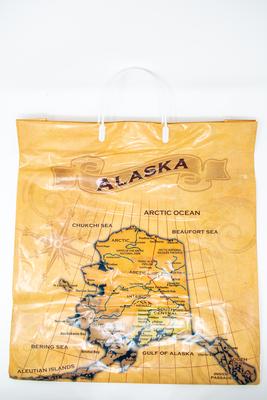Plastic Handle Bag Ak Map
