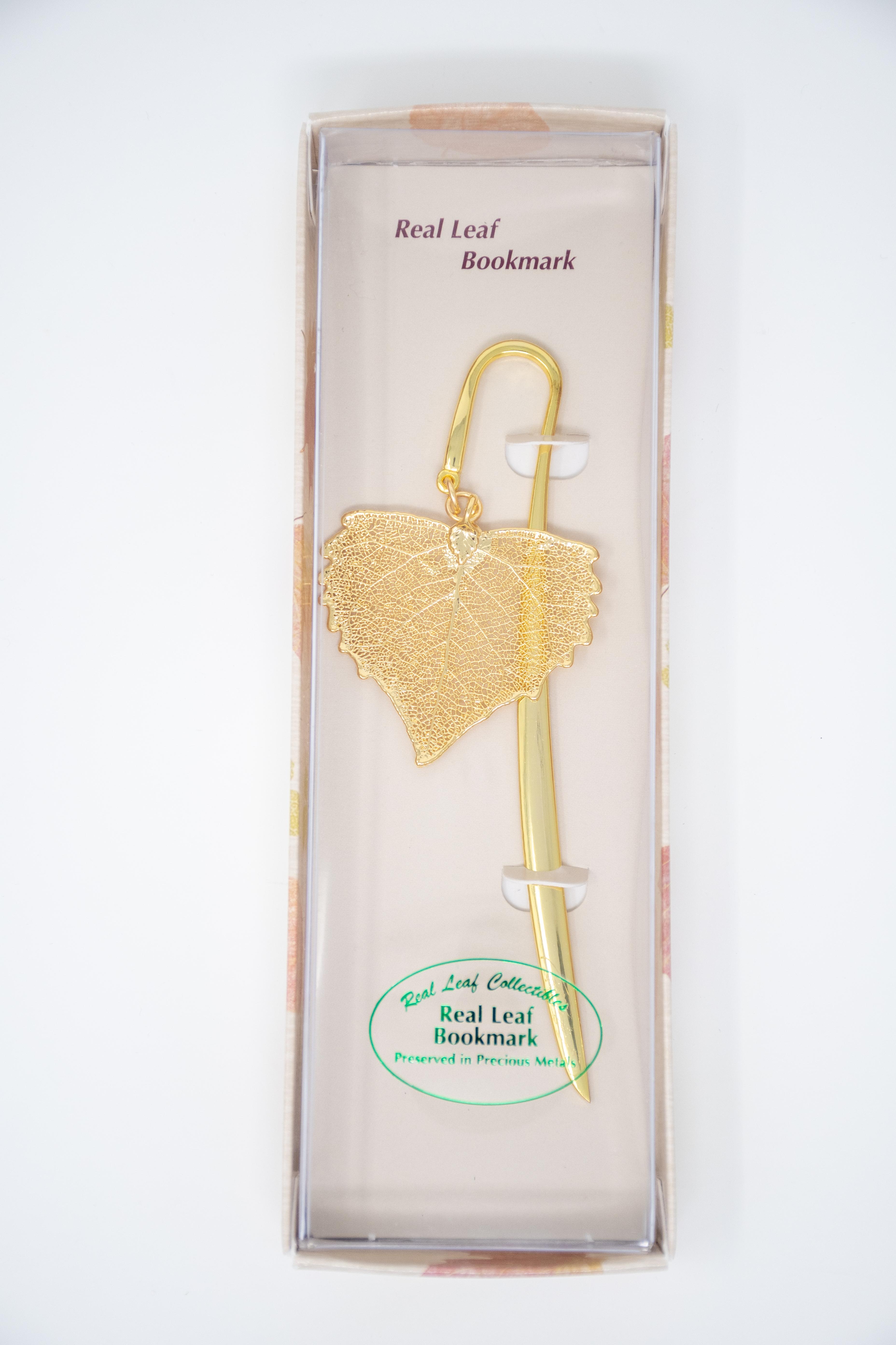  Cottonwood Leaf Bookmark
