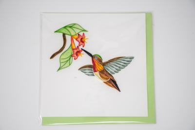 Note Card - Rufous Hummingbird