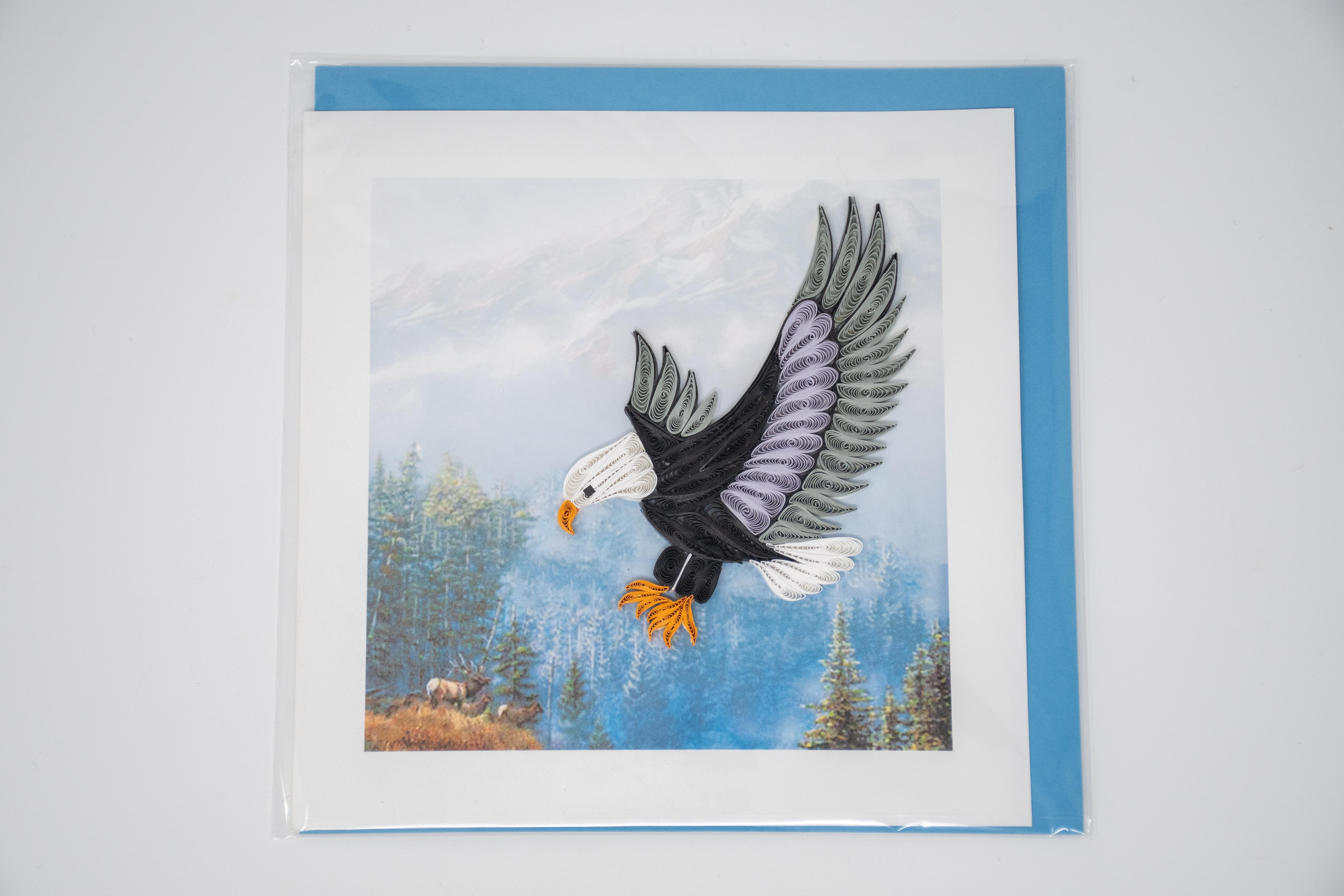  Note Card - Flying Eagle