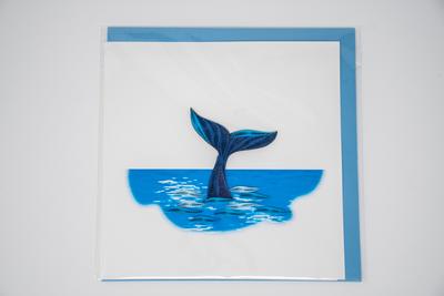 Note Card - Whale Tail
