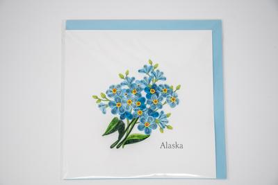 Note Card - Alpine Forget-me-not Alaska