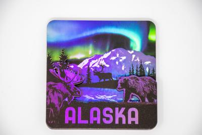 N.l. Bear Wood Magnet