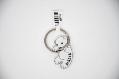 Hanging Polar Bear W/ak K/c