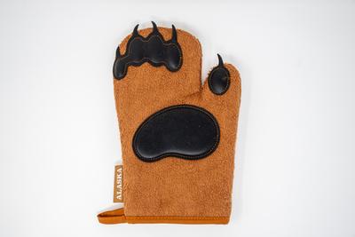 Terry Bear Paw Oven Mitt