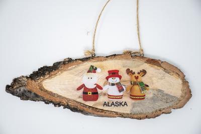 Ornament - Lg Log Slice