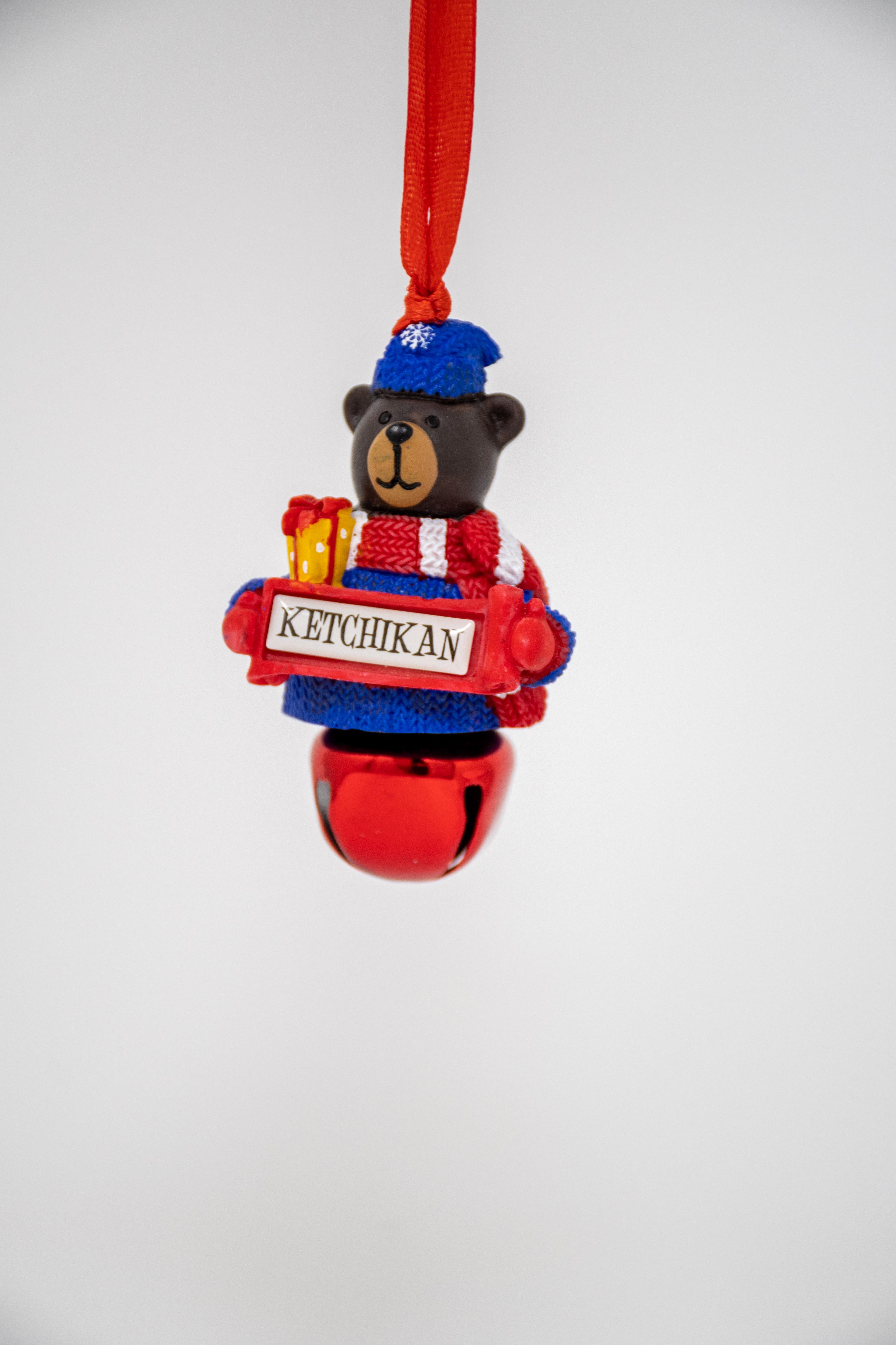  ` Bear ` Bear Bell Ornament