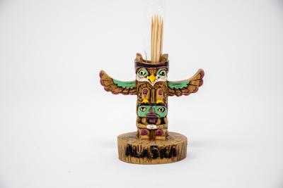 Totem Tooth Pick Holder