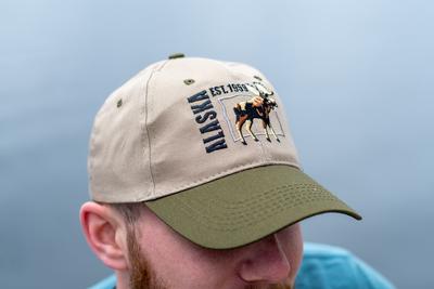 Ball Hat- Moose Square Tan
