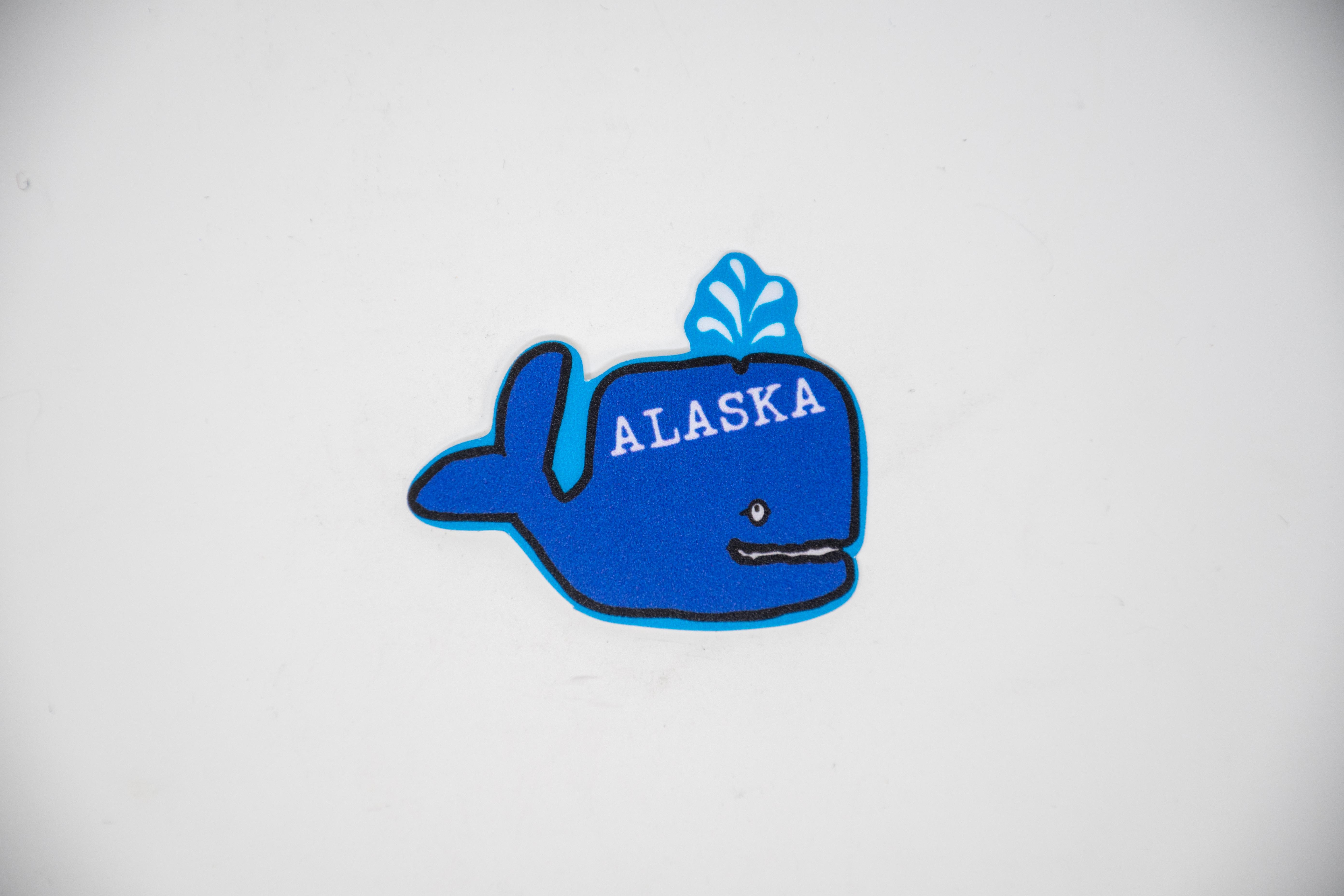  Mini Sticker - Grover Whale