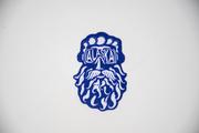 Mini Sticker - Beardy Skier