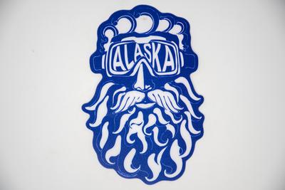 Sticker - Beardy Skier