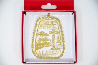 Brass Ornament - Ak Totem/ship