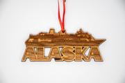 Wood Ornament - Cruise Ship