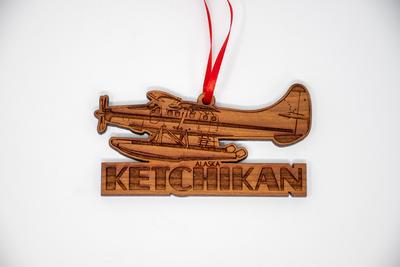 Wood Ornament - Float Plane