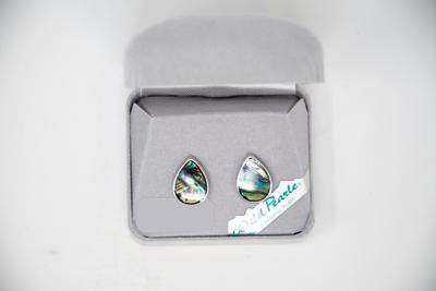 Earrings - Framed Pear