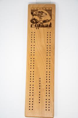 Cribbage Board Eagle W/ Ak