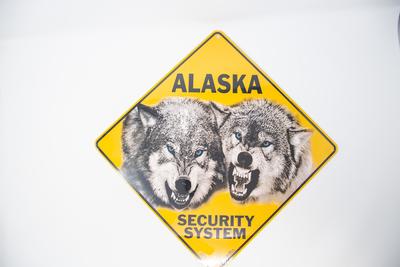 Sign - Alaska Security System