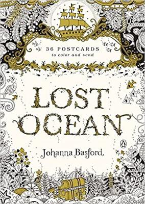 Lost Ocean Coloring Postcards