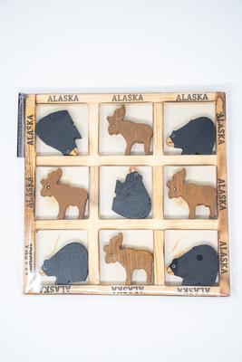 Bear + Moose Ak Tic Tac Toe