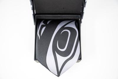 Woven Tie - Whale