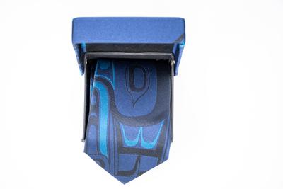 Woven Silk Tie - Thunderbird