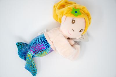 Plush Slap Brclet - Mermaid