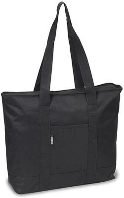 Zippered Shopping Tote