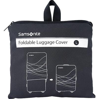 Foldable Luggage Cover: Lg - Black