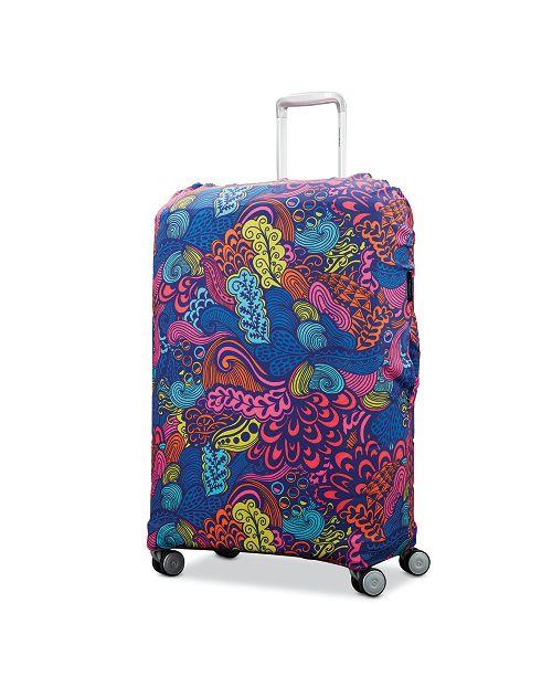  Printed Luggage Cover : Md - Acid Nature