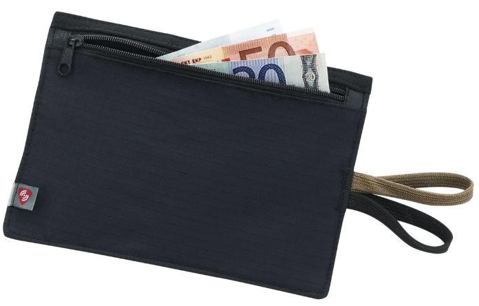  Datablock ™ Hidden Travel Wallet - (Rfid) Black