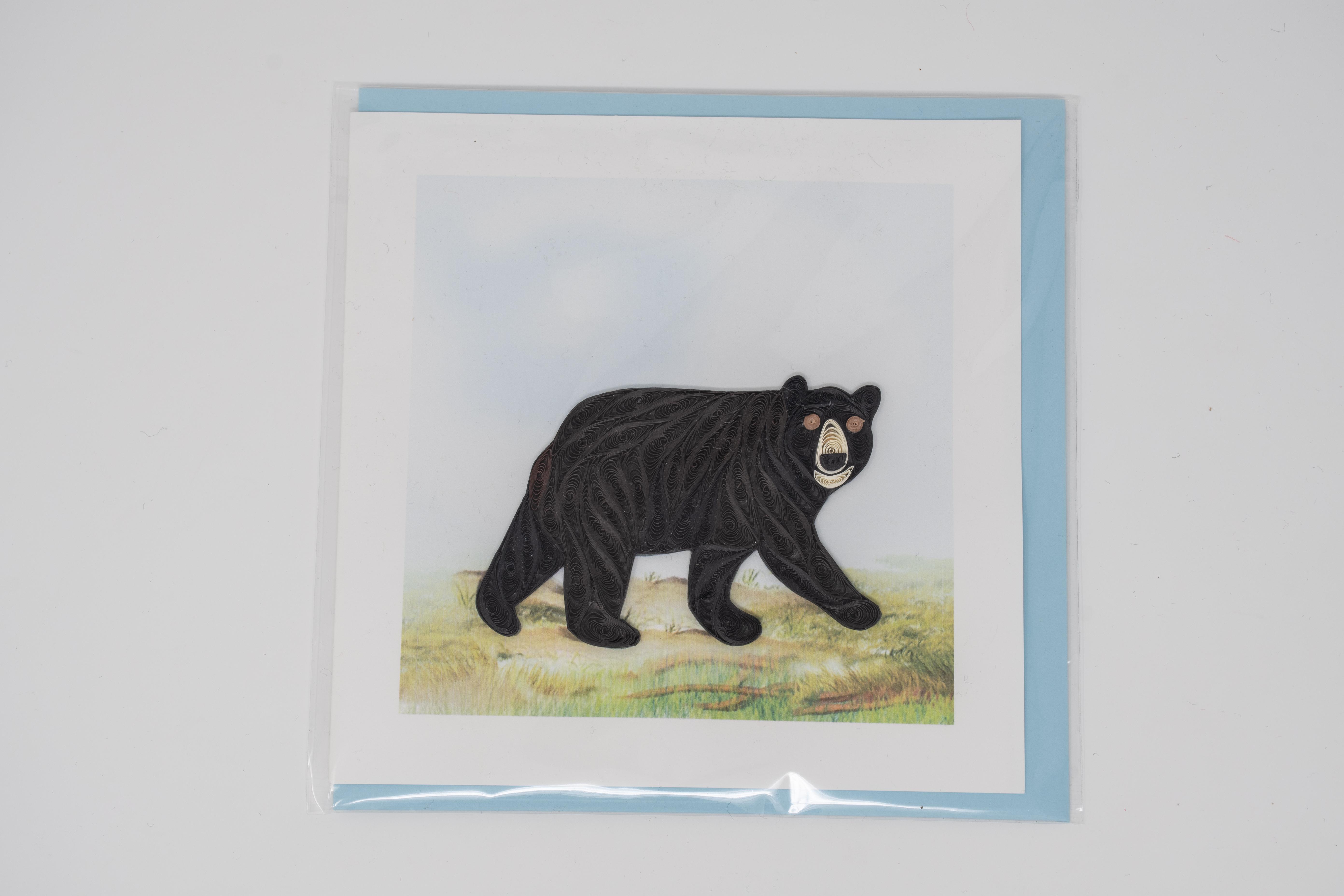  Note Card - Black Bear