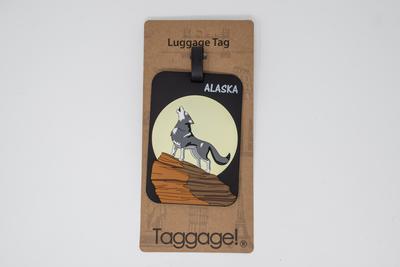 Luggage Tag - Lg Wolf Square