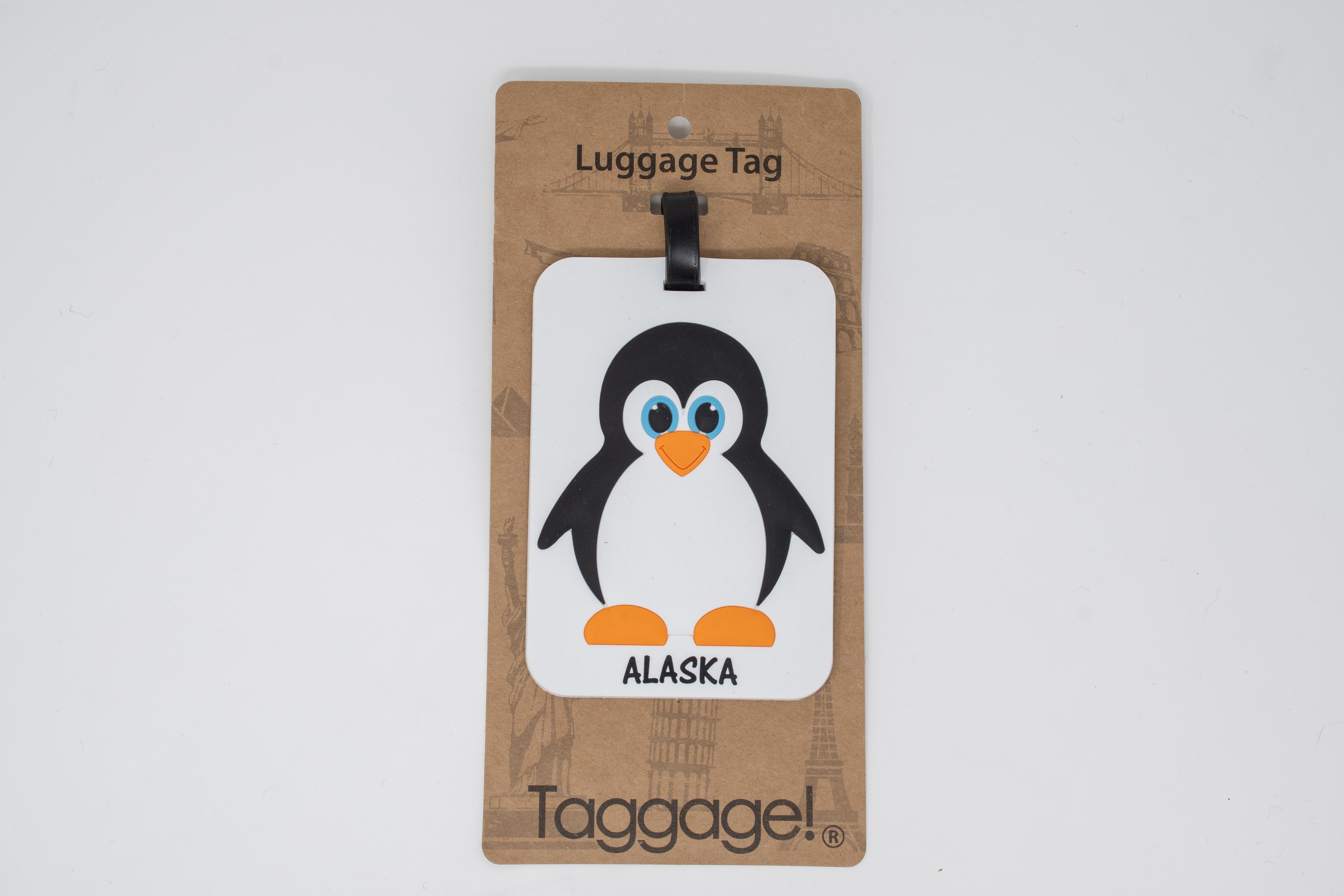  Luggage Tag - Lg Penguin