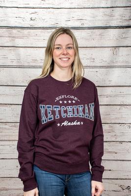 Explore Ktn Ak Maroon Crew-