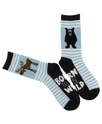 Born To Be Wild Crew Sock