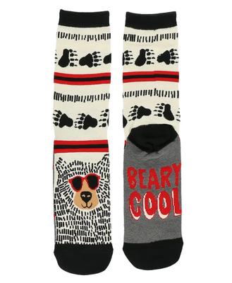 Beary Cool Crew Sock