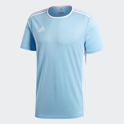 Entrada 18 Jersey Top - Clear Blue/white