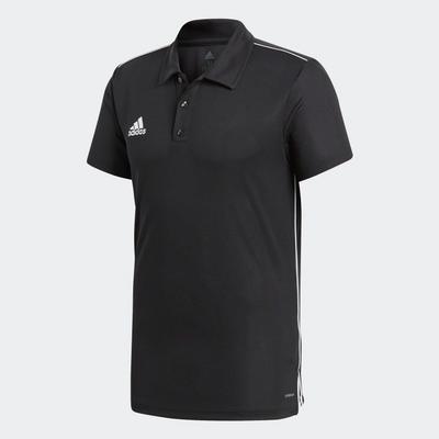 Core 18 Climalite Polo Shirt - Black/white