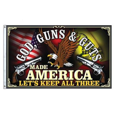 3x5 Flag: God, Guns, Guts