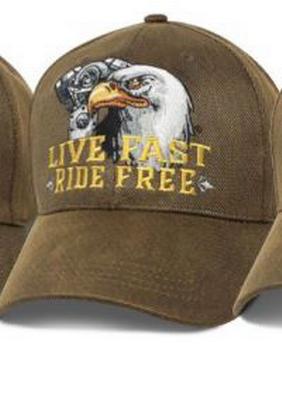 Biker Oilskin #3 Hat: Eagle Motor