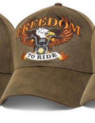 Biker Oilskin #3 Hat: Eagle Cycle