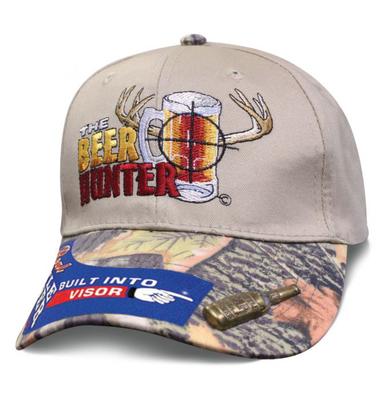 Beer Hunter Hat: W/ Bottle Opener