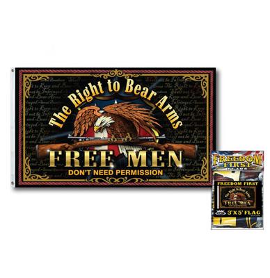 3x5 Flag: Free Men