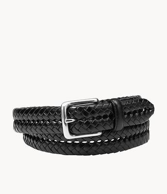 D-maddox Leather Belt Black